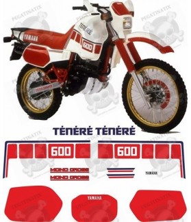 YAMAHA XT600Z Tenere YEAR 1986-1987 STICKERS (Producto compatible)