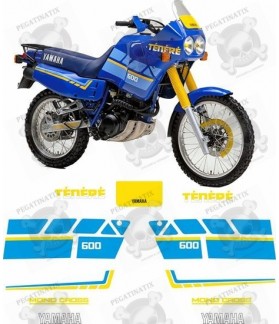 YAMAHA XT600 Super Tenere YEAR 1988-1990 STICKERS (Compatible Product)