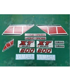 YAMAHA XT600 YEAR 1984-1989 STICKERS (Prodotto compatibile)