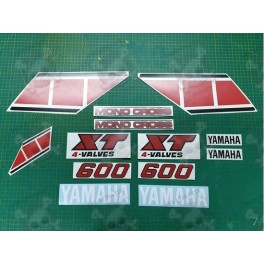 YAMAHA XT600 YEAR 1984-1989 STICKERS