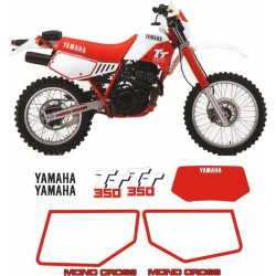 Yamaha TT350 YEAR 1986-1987 ADESIVI