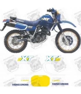 YAMAHA XT600 YEAR 1986-1989 STICKERS (Producto compatible)