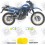 YAMAHA XT600 YEAR 1986-1989 STICKERS (Producto compatible)