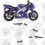 YAMAHA YZF Thundercat 600R YEAR 2002-2003 DECALS (Compatible Product)