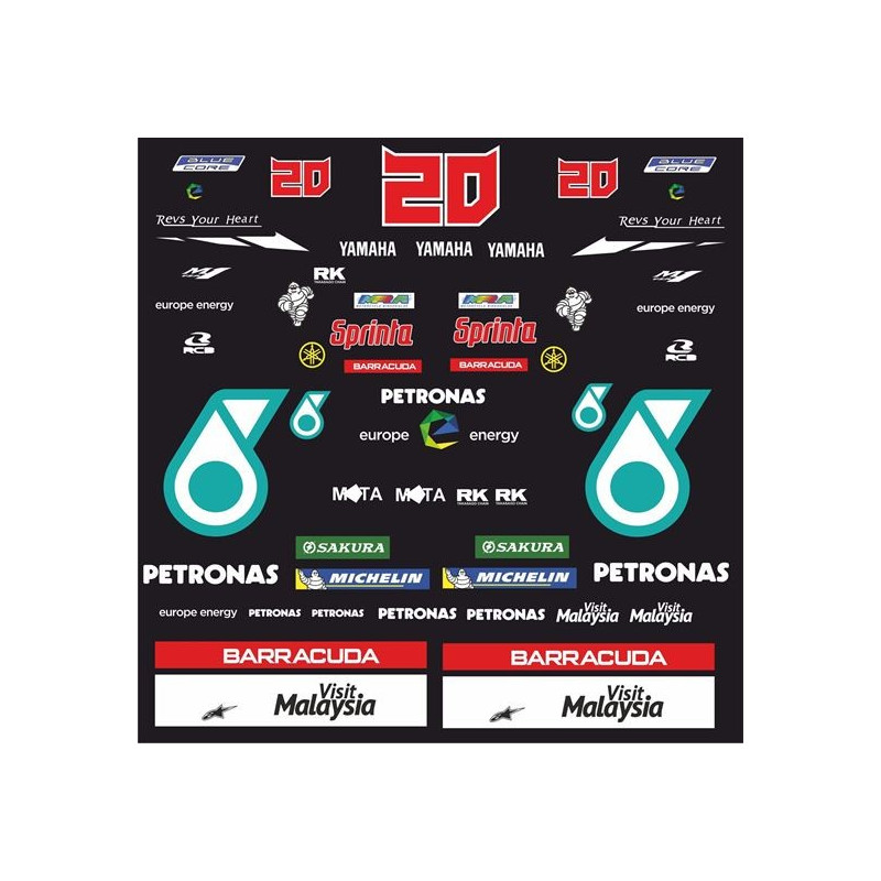 YAMAHA R1 / R6 MotoGP Fabio Quartararo ADESIVOS