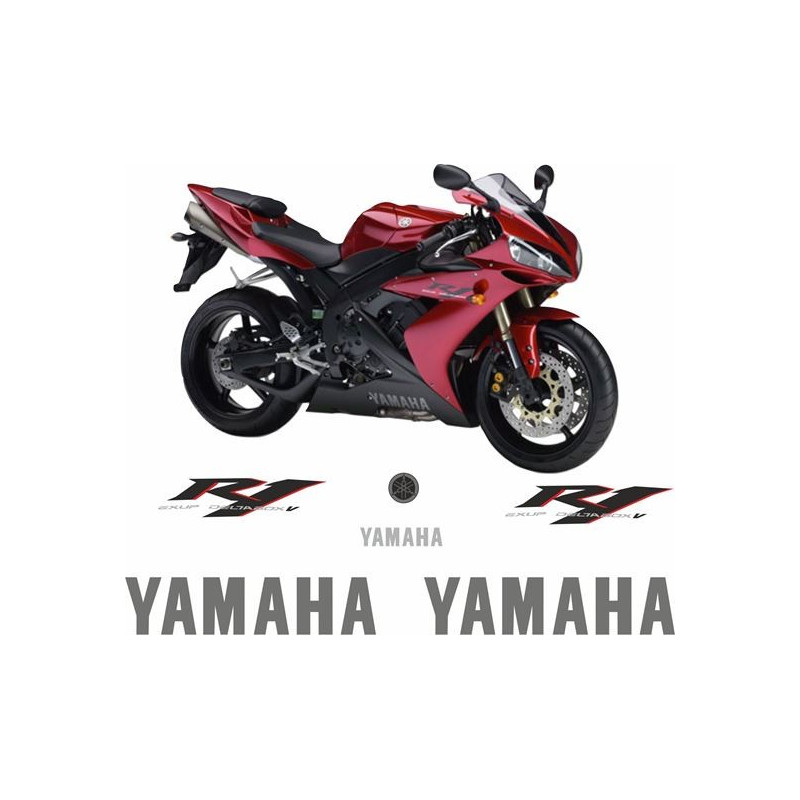YAMAHA YZF R1 YEAR 2006 ADESIVOS