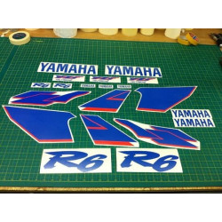 YAMAHA YZF R6 1999-2001 AUFKLEBER