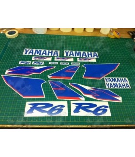 YAMAHA YZF R6 1999-2001 AUTOCOLLANT