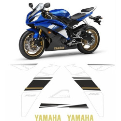 YAMAHA YZF R6 YEAR 2009 ADESIVOS