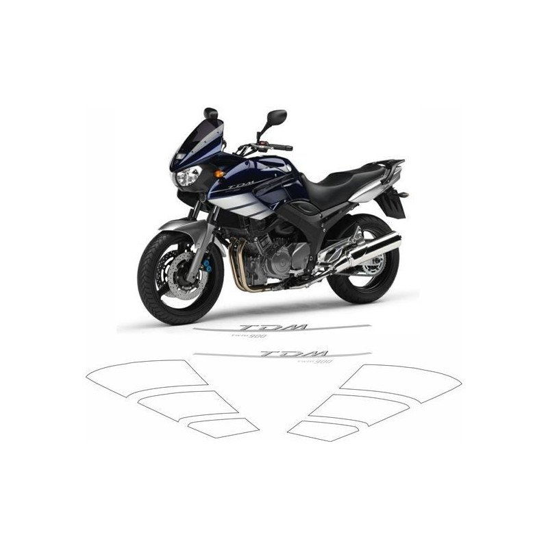 YAMAHA TDM 900 YEAR 2006-2008 AUFKLEBER