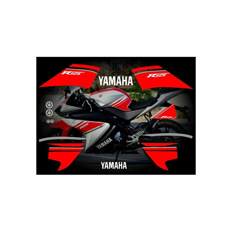 YAMAHA YZF 125R ADESIVO