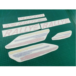 DECALS PEUGEOT 306 Rallye RED