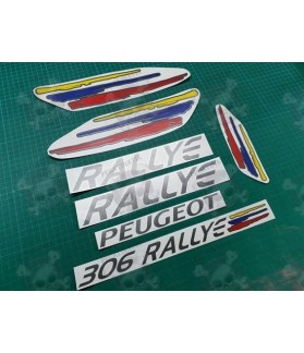 STICKER PEUGEOT 306 Rallye ANTHRACITE (Compatible Product)