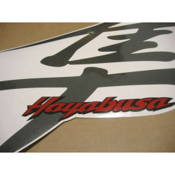 SUZUKI HAYABUSA YEAR 2001 SILVER/BLUE ADESIVOS