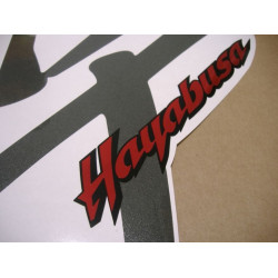 SUZUKI HAYABUSA YEAR 2001 SILVER/BLUE ADESIVOS