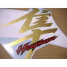 SUZUKI HAYABUSA YEAR 2015 WHITE/SILVER Decals