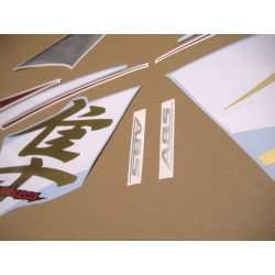 SUZUKI HAYABUSA YEAR 2015 WHITE/SILVER Aufkleber