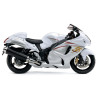 SUZUKI HAYABUSA YEAR 2015 WHITE/SILVER Autocollant