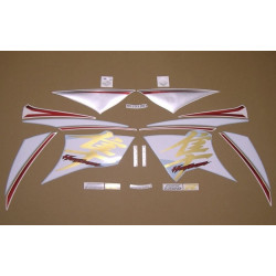 SUZUKI HAYABUSA YEAR 2015 WHITE/SILVER Autocollant
