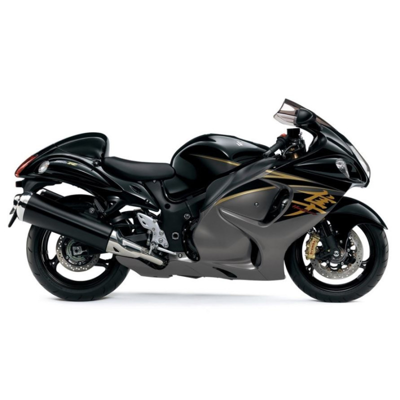 SUZUKI HAYABUSA YEAR 2015 BLACK/GREY/GOLD Autocollant