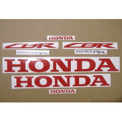 Honda CBR 600RR 2019 MATTE BLACK AUFKLEBER