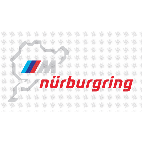 BMW STICKERS NURBURGRING M 1* 
