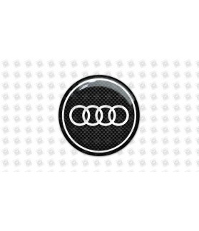 AUDI CARBON GEL Stickers decals (Compatible Product)