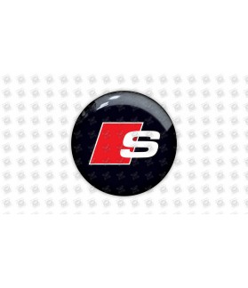AUDI S-LINE GEL Stickers decals (Compatible Product)