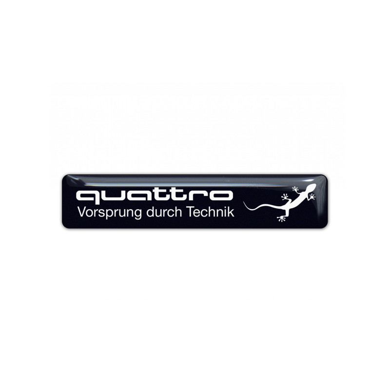 Audi QUATTRO GEL adesivos