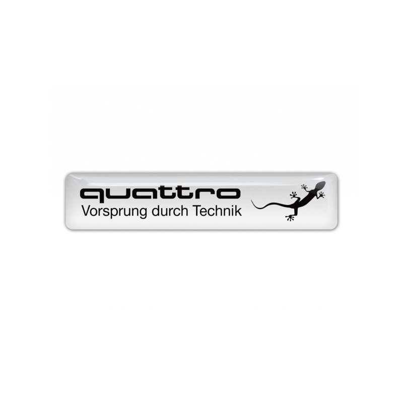 Audi QUATTRO GEL Adhesivos