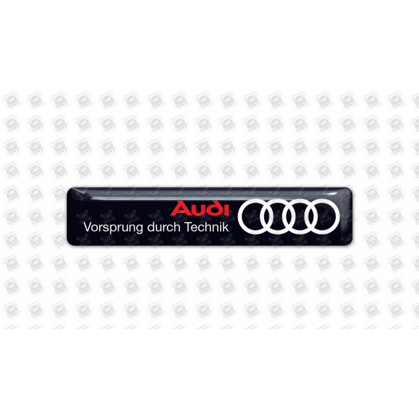 Stickers decals gel Audi