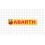 ABARTH GEL Stickers decals (Compatible Product)