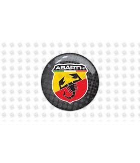 Abarth GEL Stickers decals (Compatible Product)