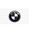 BMW GEL Stickers decals