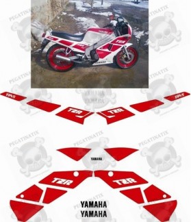 YAMAHA TZR 125 YEAR 1989 DECALS (Compatible Product)