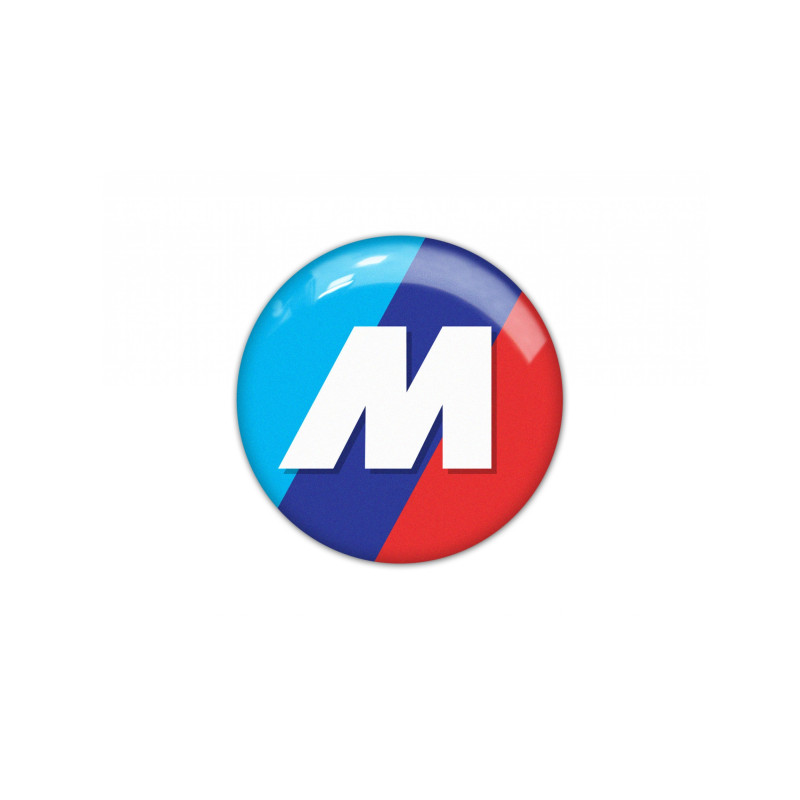 BMW M GEL Autocollant
