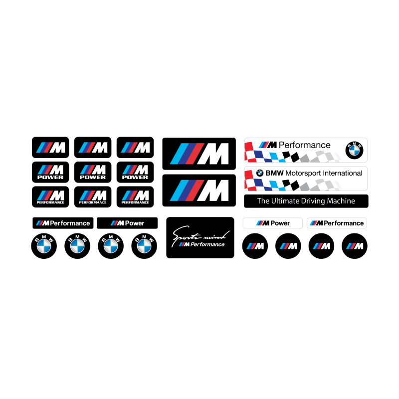 BMW GEL Adesivi x27