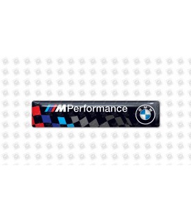 BMW performance GEL Stickers decals (Compatible Product)