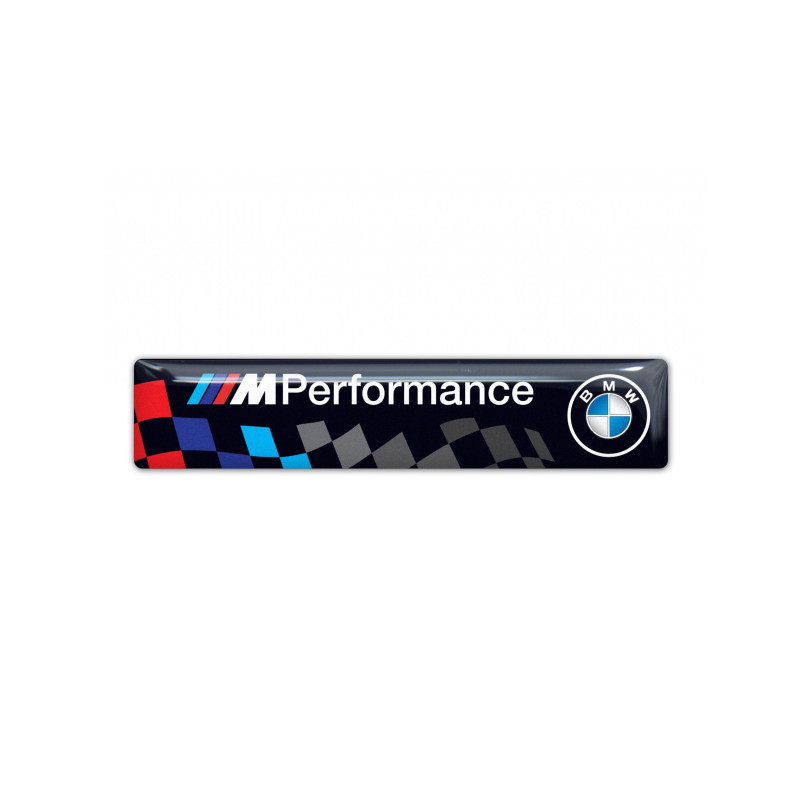 BMW performance GEL Stickers decals