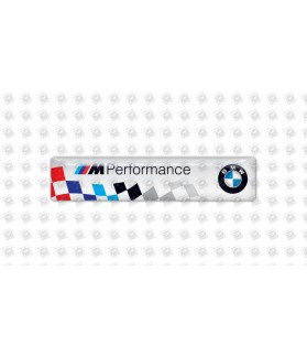 BMW performance GEL Stickers decals