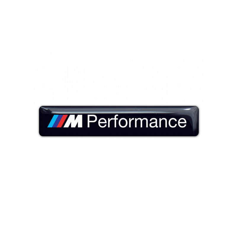 BMW performance GEL Stickers decals