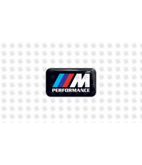 BMW M performance GEL Stickers decals (Compatible Product)