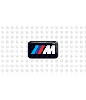 BMW M GEL Stickers decals (Compatible Product)