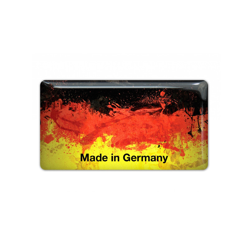 BMW Germany Flag GEL Aufkleber