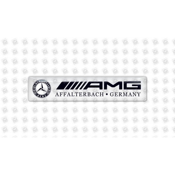 Mercedes AMG logo sticker, Auto logo's stickers