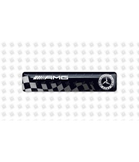 Mercedes AMG GEL Stickers decals (Compatible Product)