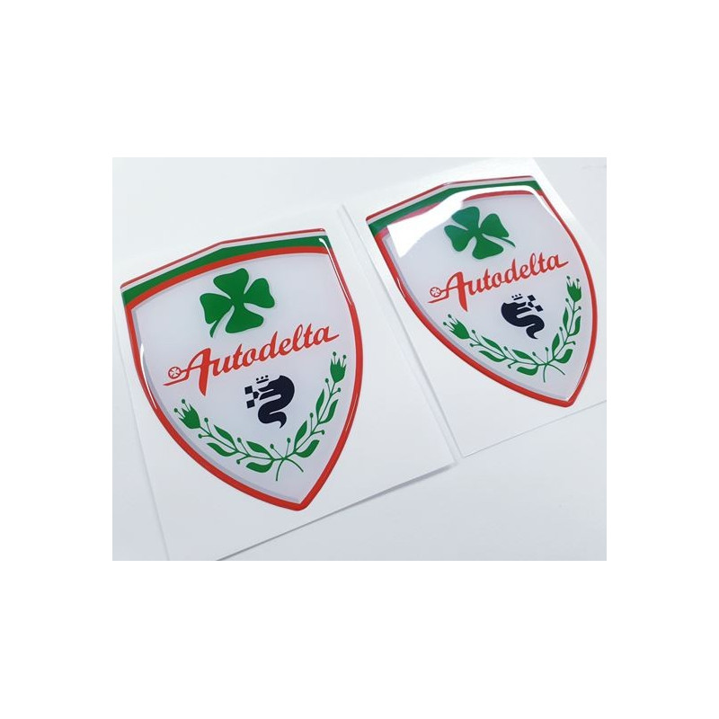 Alfa Romeo gel Alfa Romeo wing Badges 100mm Adesivi