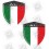 Alfa Romeo gel wing Badges 60mm Stickers decals (Compatible Product)