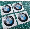 BMW Wheel centre Gel Badges Autocollant x4