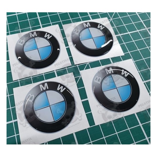 BMW Wheel Centre Stickers x 4 